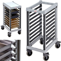 Utility Carts – Camshelving 9x GN 1/1 container transport trolley - Carlat