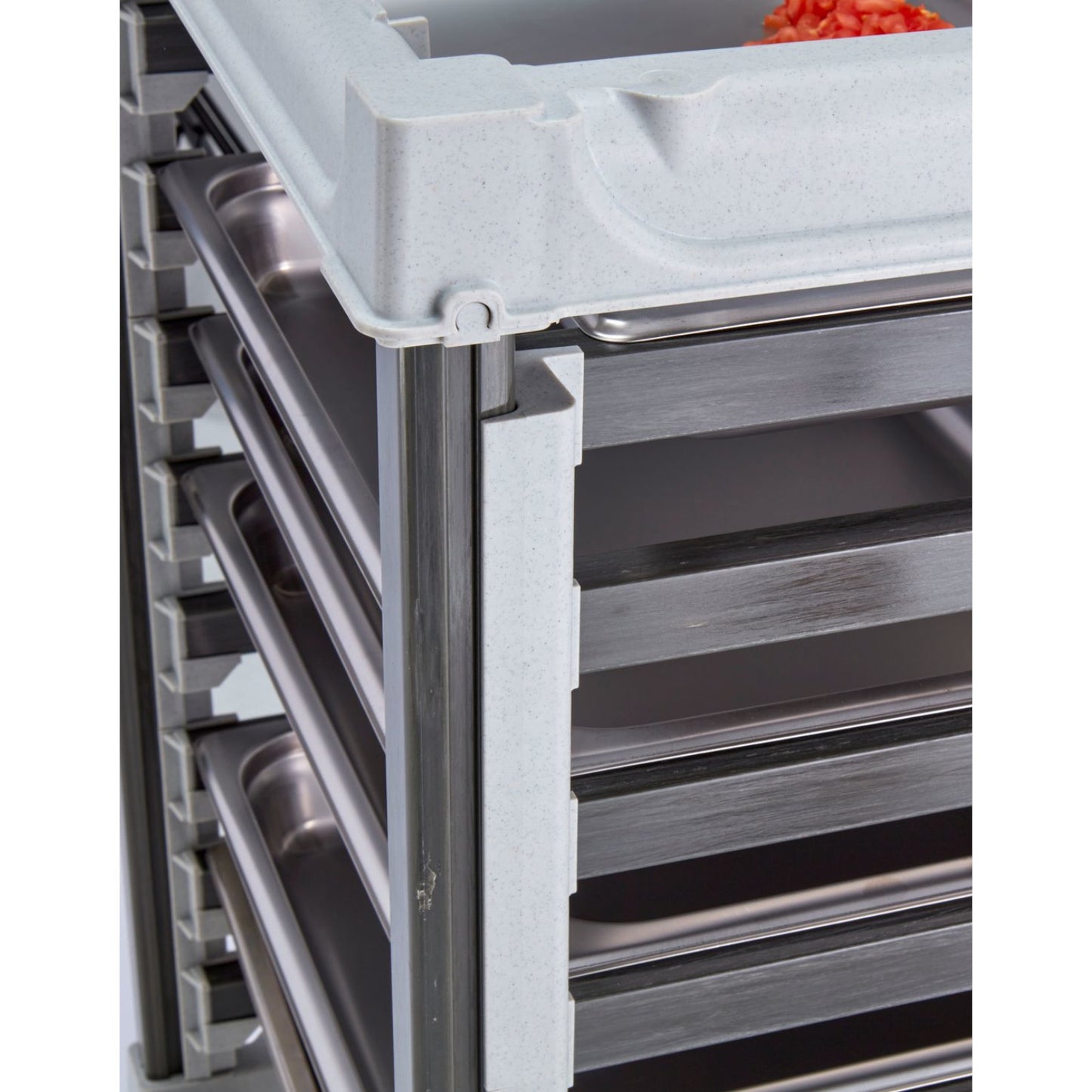 Utility Carts – Camshelving 9x GN 1/1 container transport trolley - Carlat