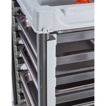 Utility Carts – Camshelving 9x GN 1/1 container transport trolley - Carlat