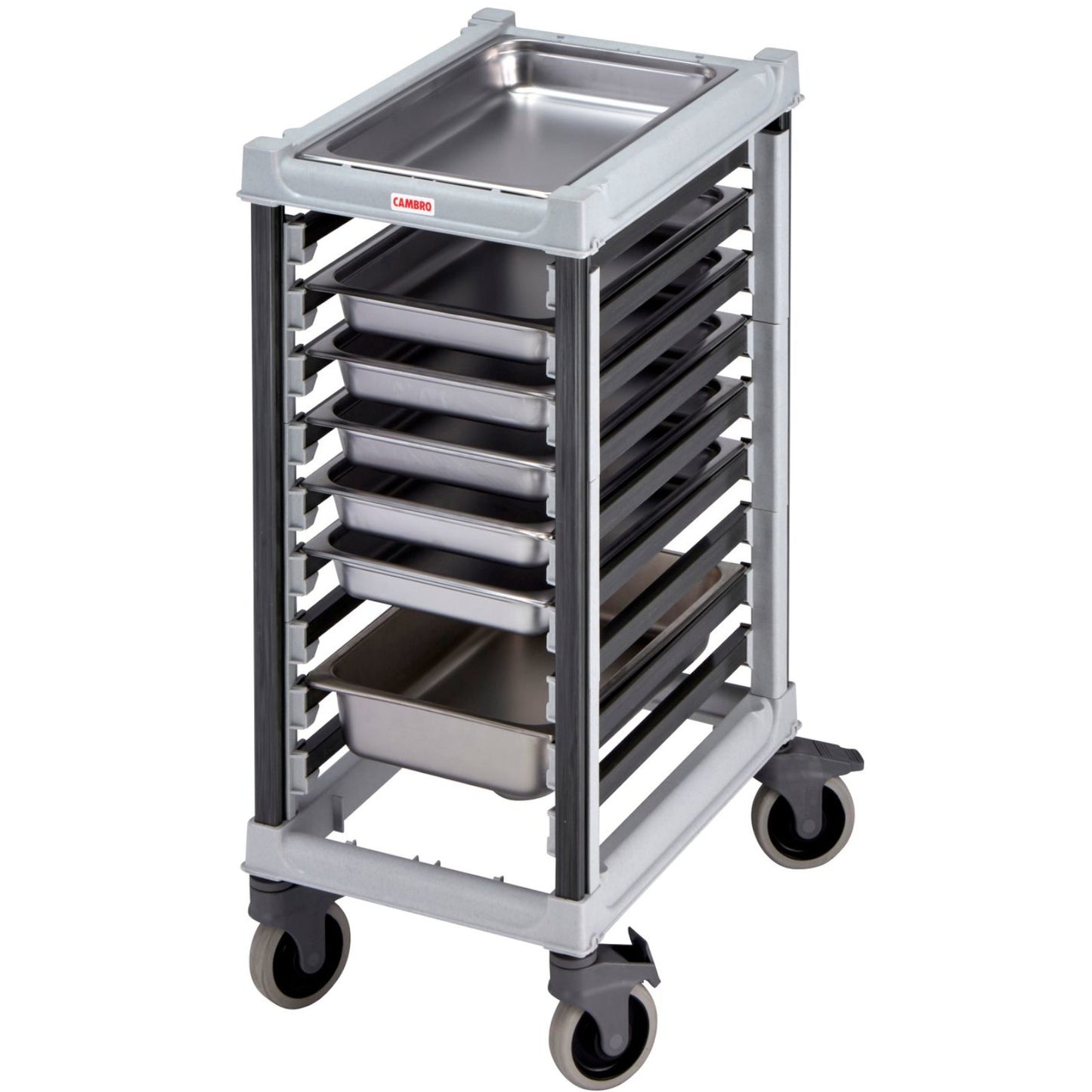 Utility Carts – Camshelving 9x GN 1/1 container transport trolley - Carlat