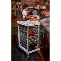 Utility Carts – Camshelving 9x GN 1/1 container transport trolley - Carlat