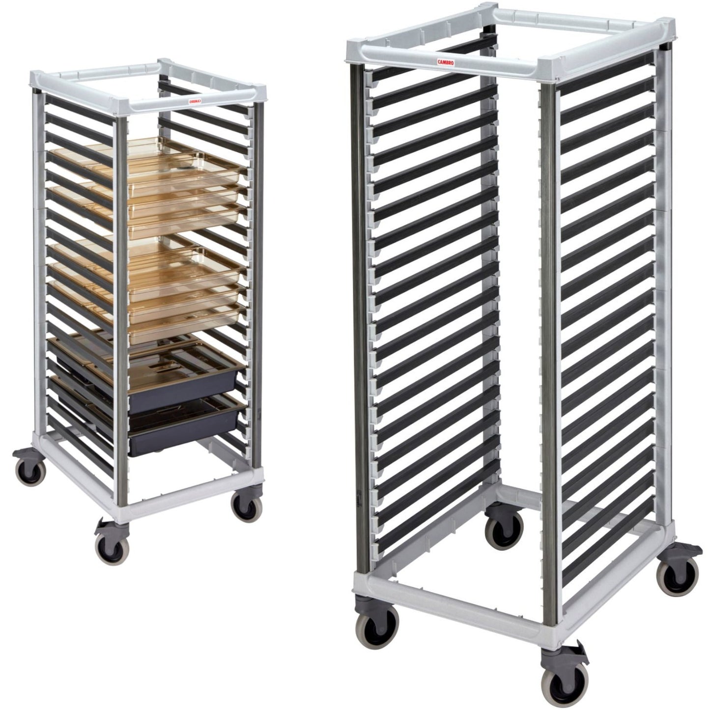 Utility Carts – Camshelving 9x GN 1/1 container transport trolley - Carlat