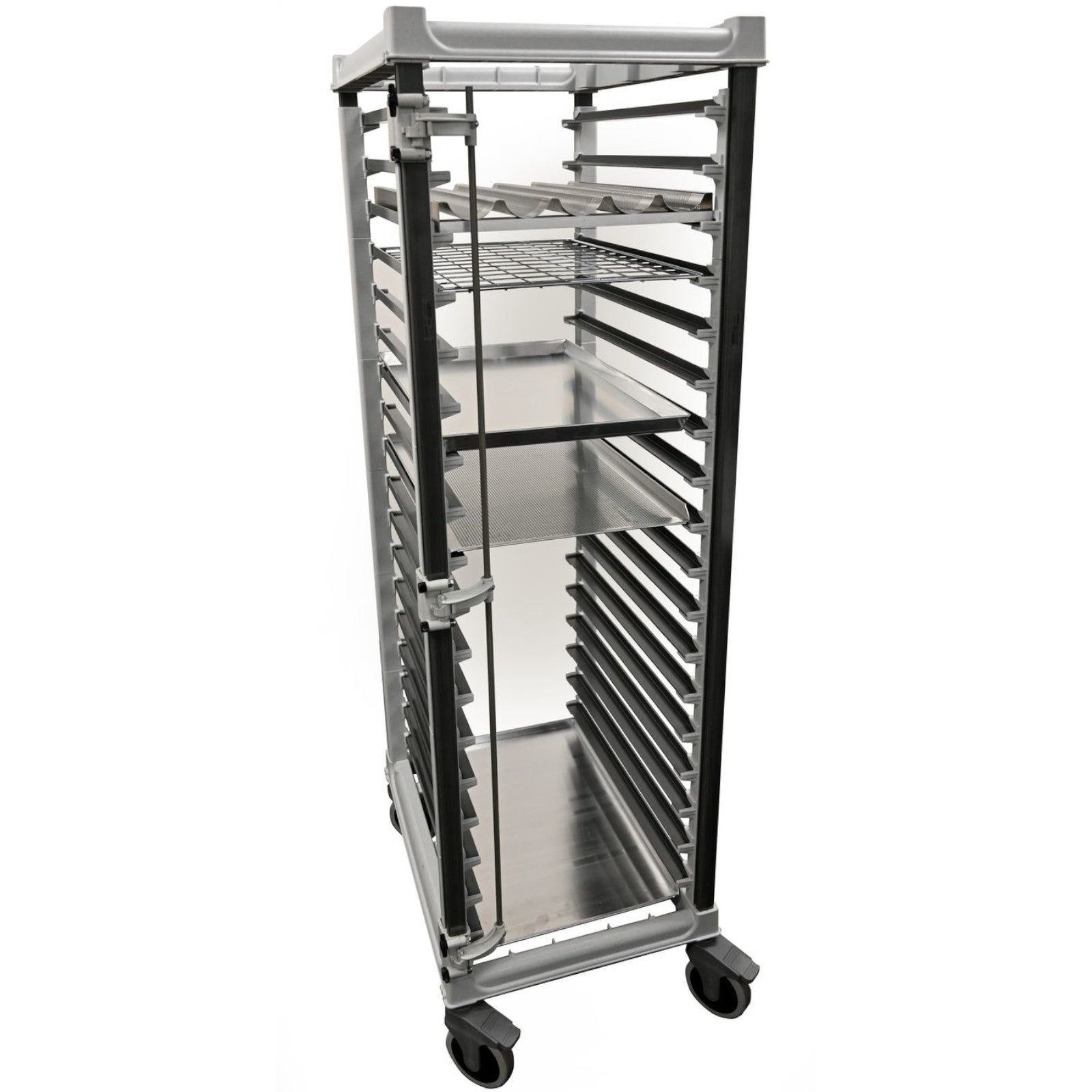 Utility Carts – Camshelving container transport trolley 18x 600x400 mm - Carlat