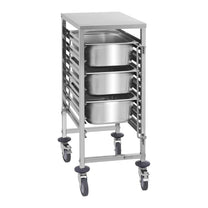 Utility Carts – Catering transport trolley for 7x GN1/1 containers, - Carlat