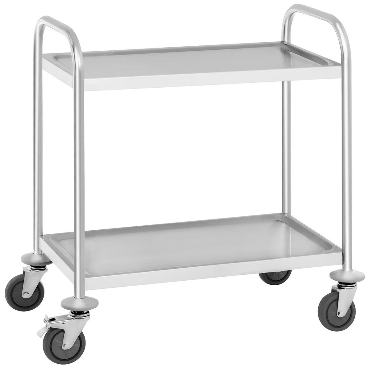Utility Carts – Catering trolley with 2 shelves, made - Carlat