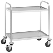 Utility Carts – Catering trolley with 2 shelves, made of - Carlat