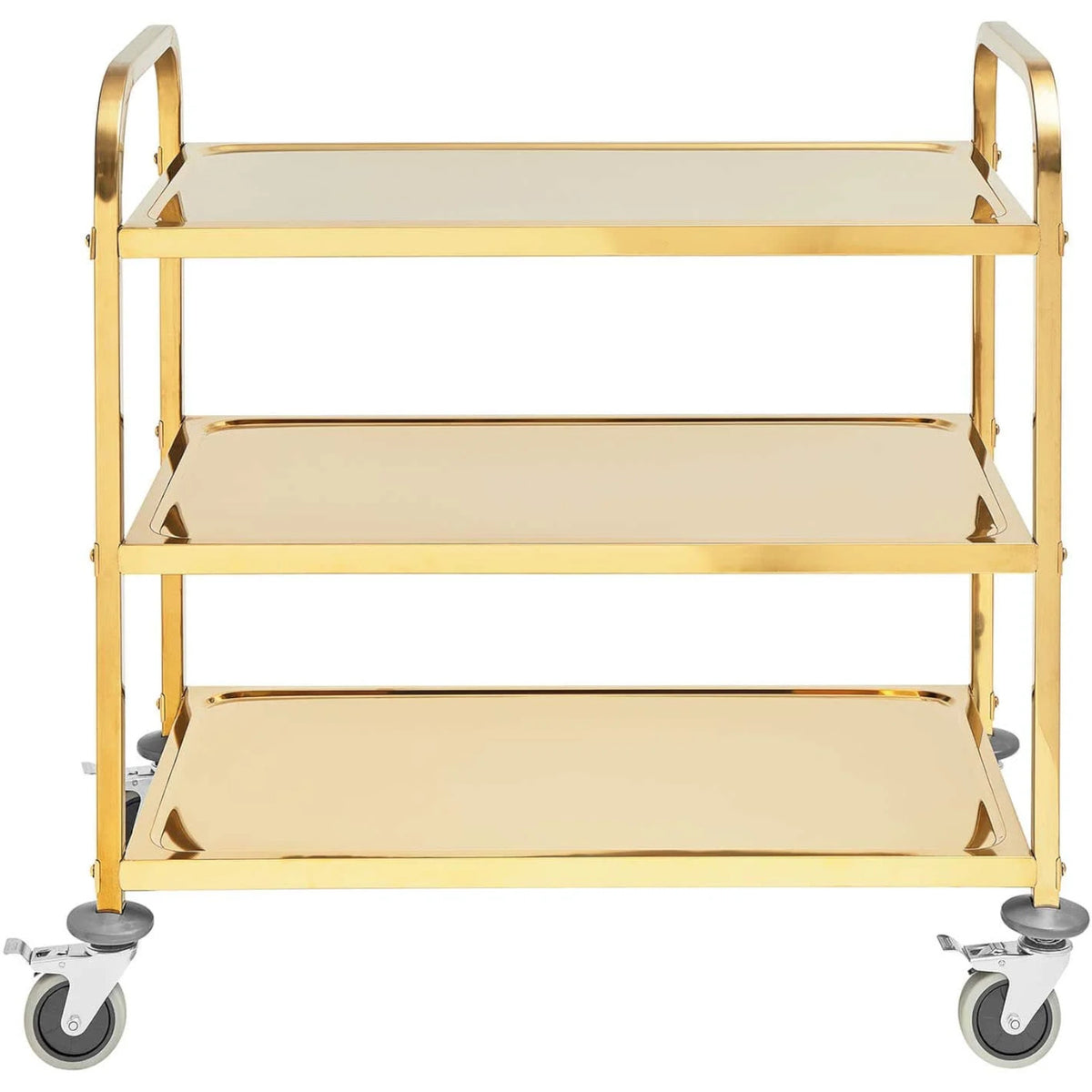 Utility Carts – Catering waiter's serving trolley 3 shelves 89.5 - Carlat