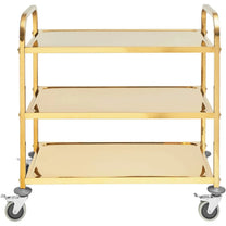 Utility Carts – Catering waiter's serving trolley 3 shelves 89.5 - Carlat