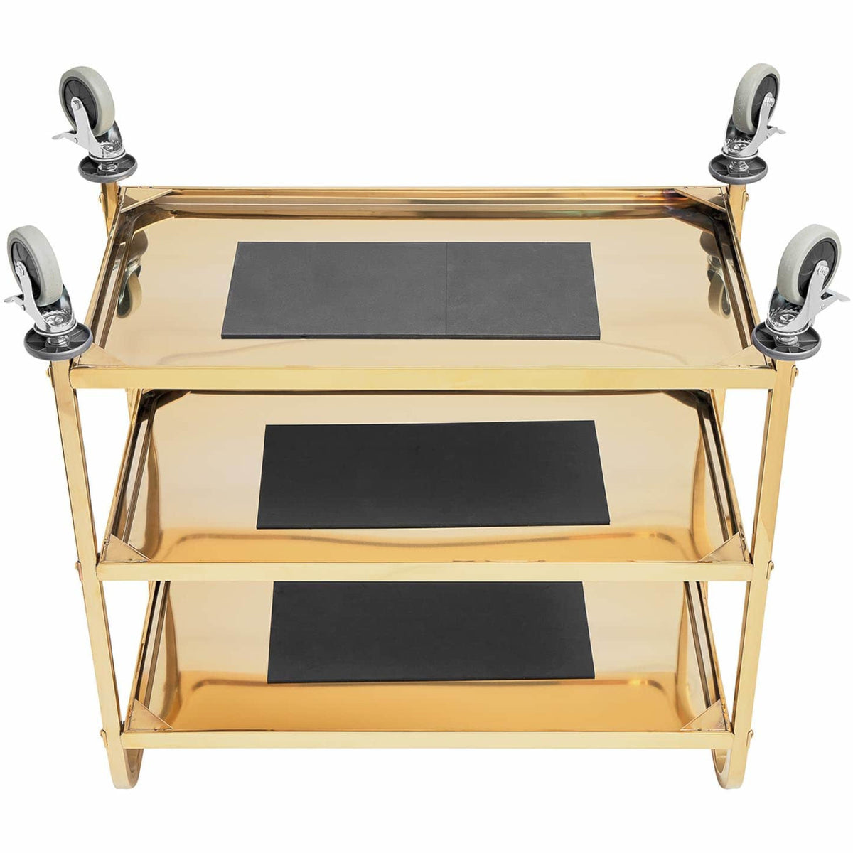 Utility Carts – Catering waiter's serving trolley 3 shelves 89.5 - Carlat