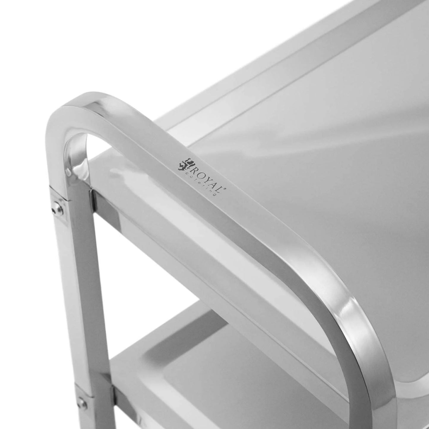 Utility Carts – Catering waiter trolley for serving, 3 shelves, - Carlat