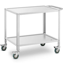 Utility Carts – Catering waiter trolley for serving, 3 shelves, - Carlat