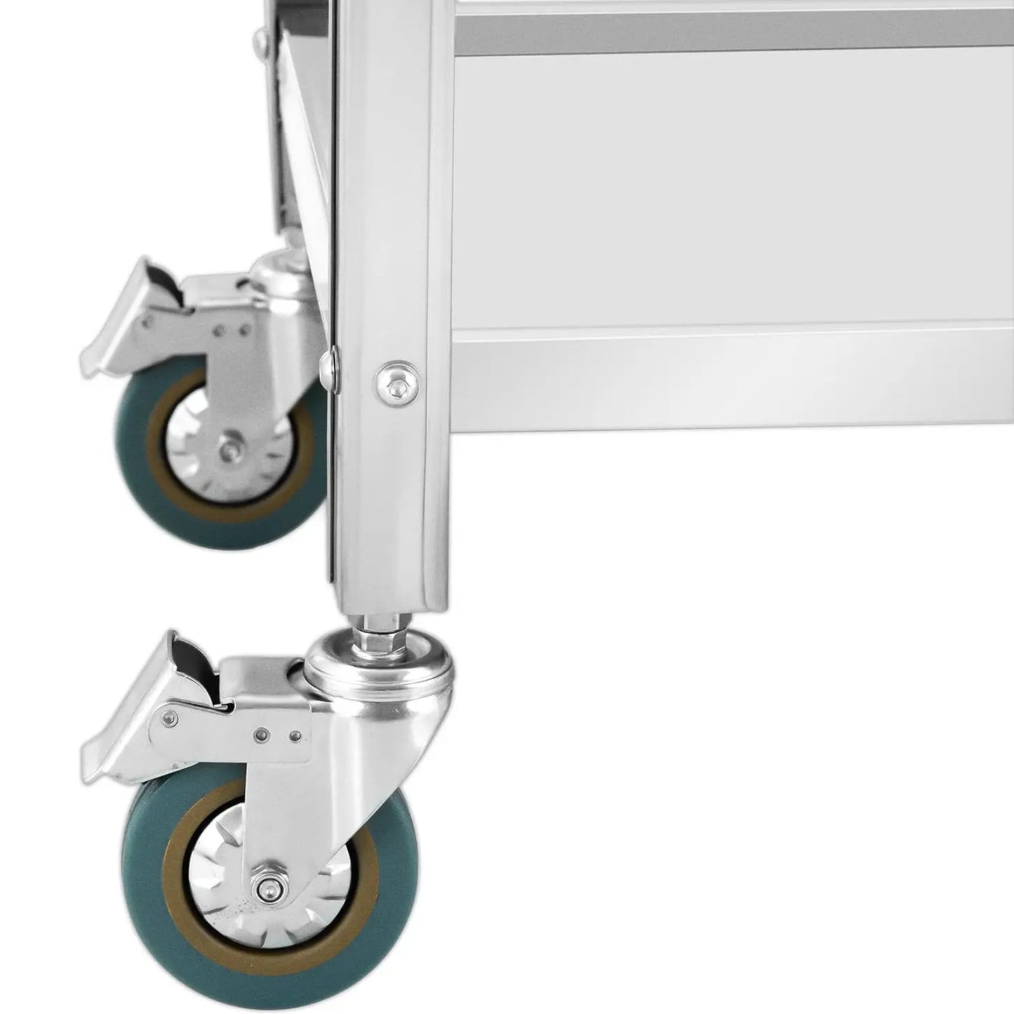 Utility Carts – Catering waiter trolley for serving, 3 shelves, - Carlat