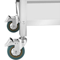 Utility Carts – Catering waiter trolley for serving, 3 shelves, - Carlat