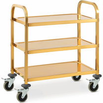 Utility Carts – Catering waiter trolley for serving 3 shelves - Carlat