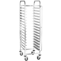 Utility Carts – Catering waiter trolley for transporting 16 tray - Carlat