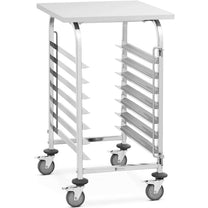 Utility Carts – Catering waiter trolley with shelf for transporting - Carlat