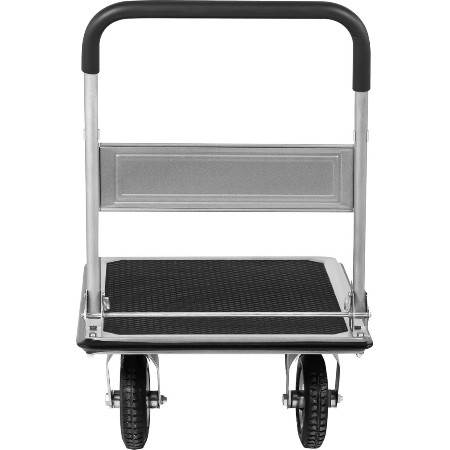 Utility Carts – Manual foldable warehouse platform trolley, 1 side, - Carlat