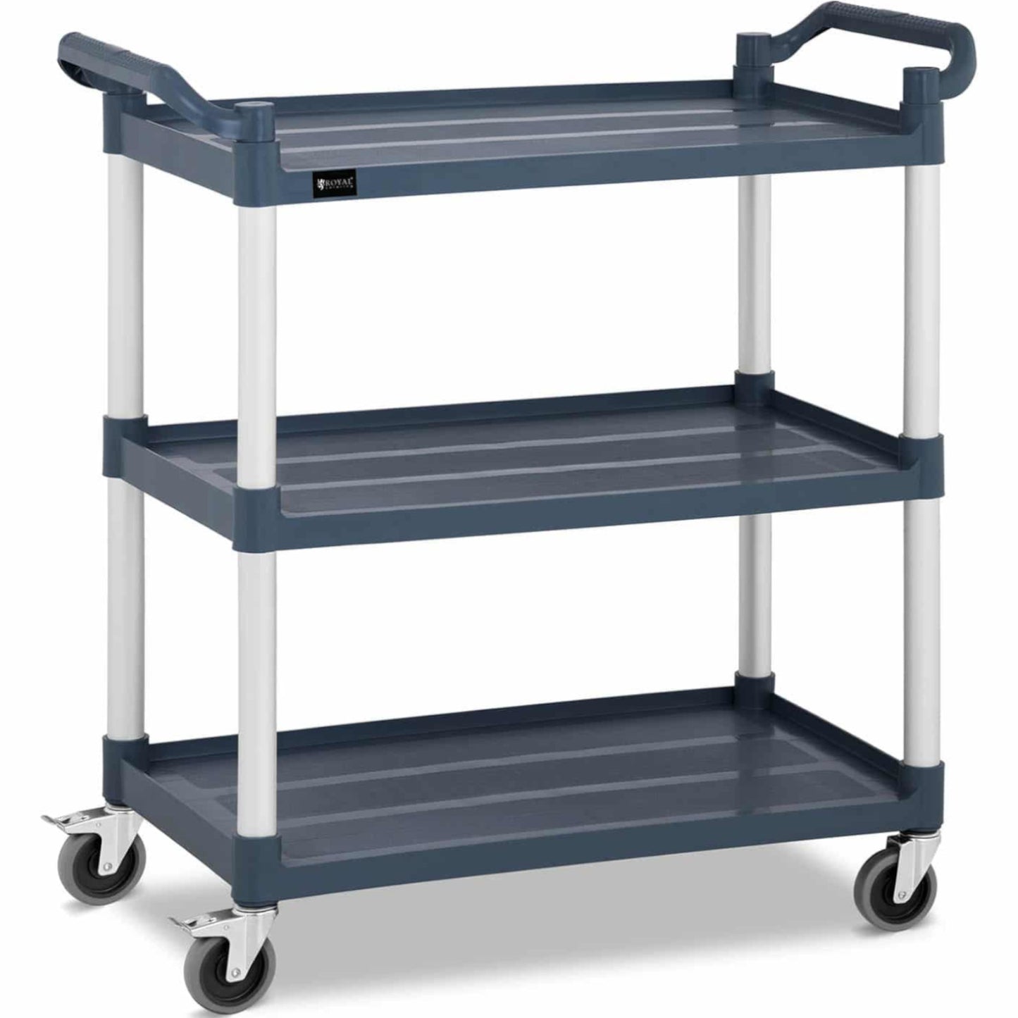 Utility Carts – Service waiter's trolley, 3 plastic shelves, 84 - Carlat