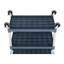 Utility Carts – Service waiter's trolley, 3 plastic shelves, 84 - Carlat