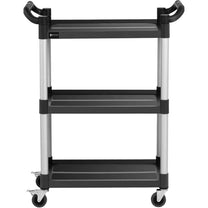 Utility Carts – Service waiter's trolley, 3 plastic shelves, 84 - Carlat