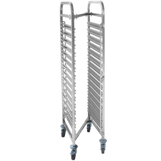 Utility Carts – Steel trolley for transporting GN 15 x - Carlat