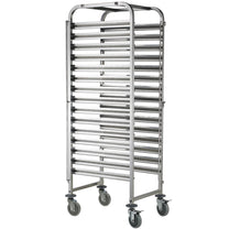 Utility Carts – Steel trolley for transporting baking trays 15 - Carlat