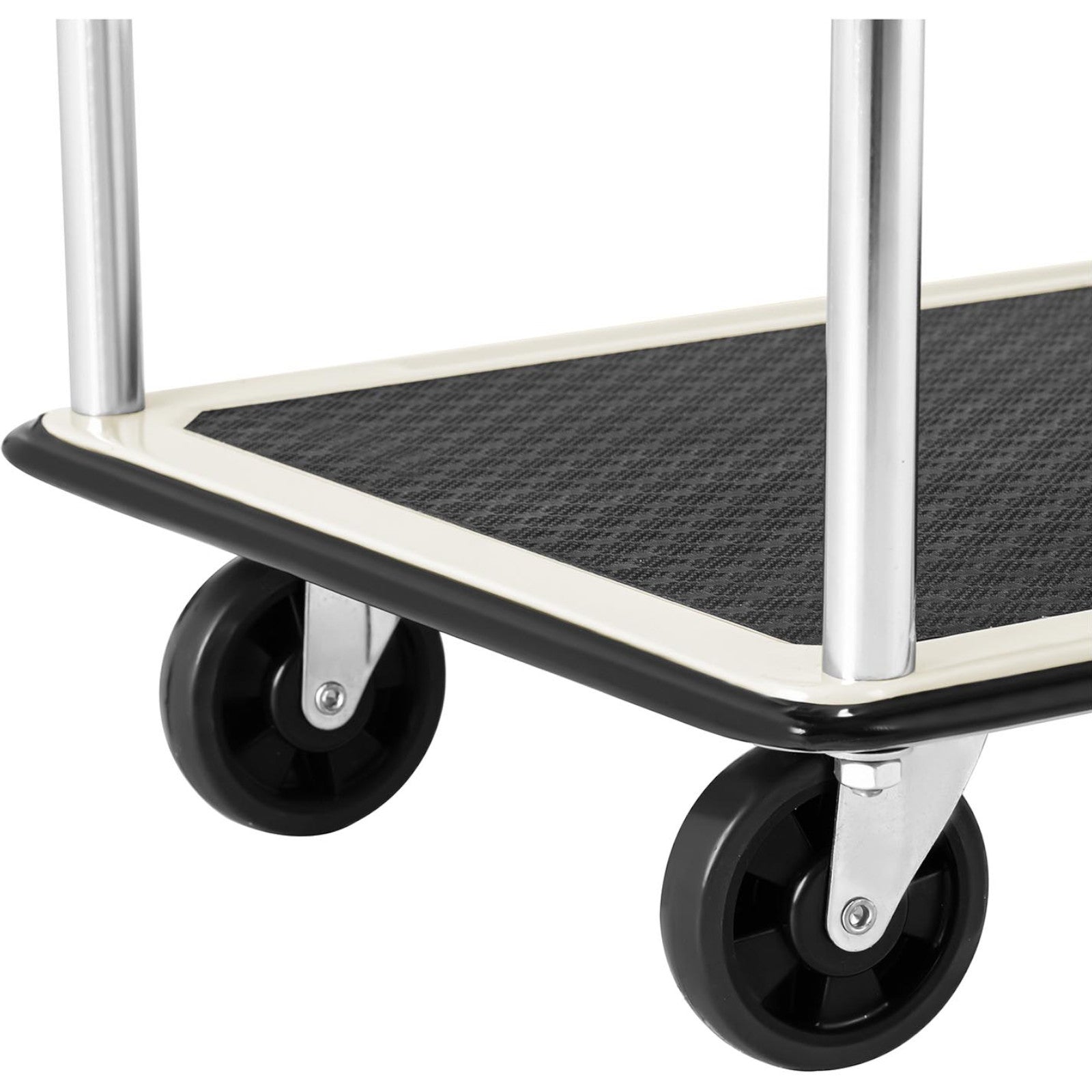 Utility Carts – Transport shelf trolley with handles, 3 shelves - Carlat
