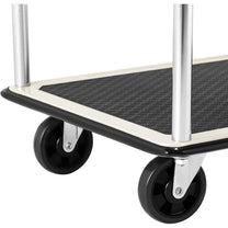Utility Carts – Transport shelf trolley with handles, 3 shelves - Carlat