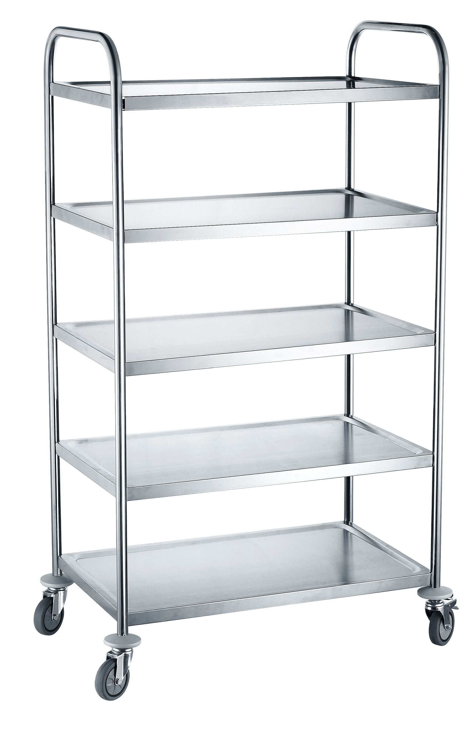 Utility Carts – Wózek kelnerski stalowy 5-półkowy - Hendi 810125 - Carlat