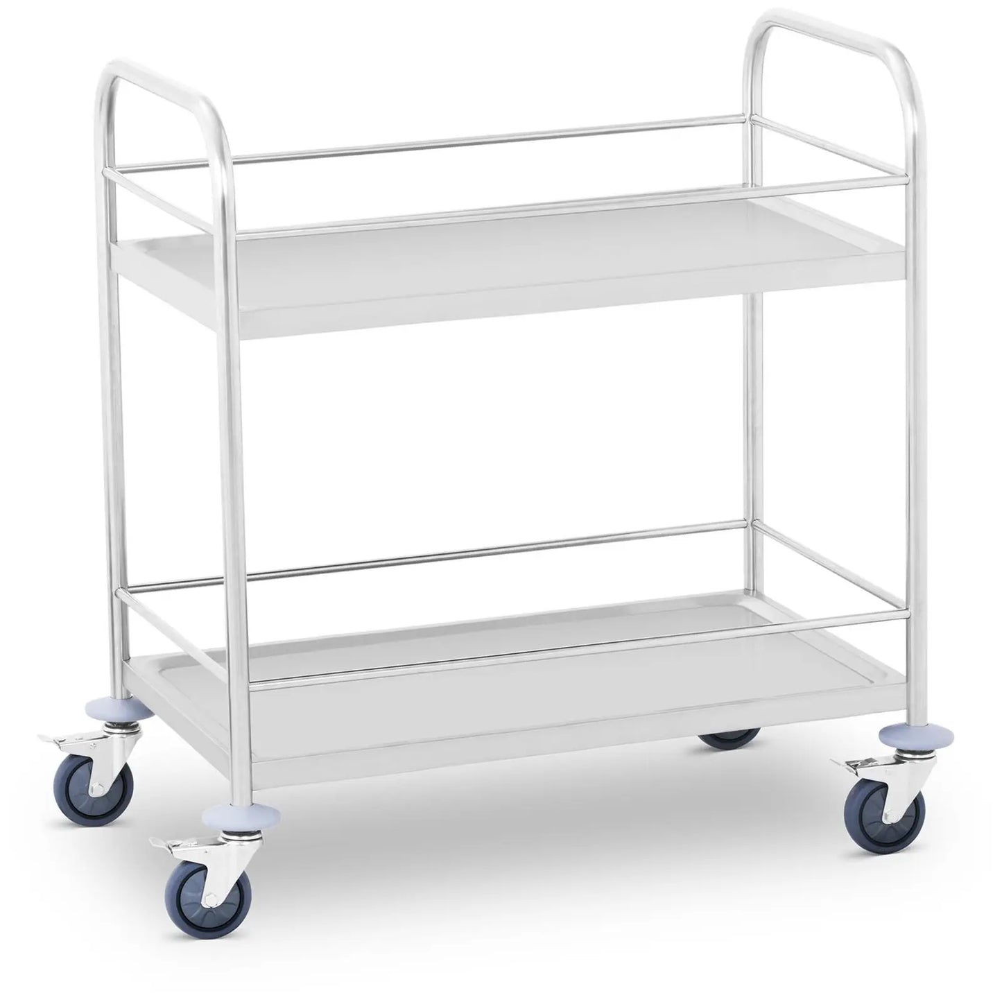 Utility Carts – Wózek kelnerski ze stali nierdzewnej z relingami - Carlat