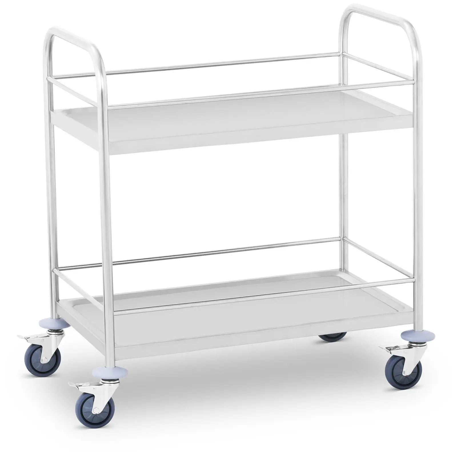 Utility Carts – Wózek kelnerski ze stali nierdzewnej z relingami - Carlat