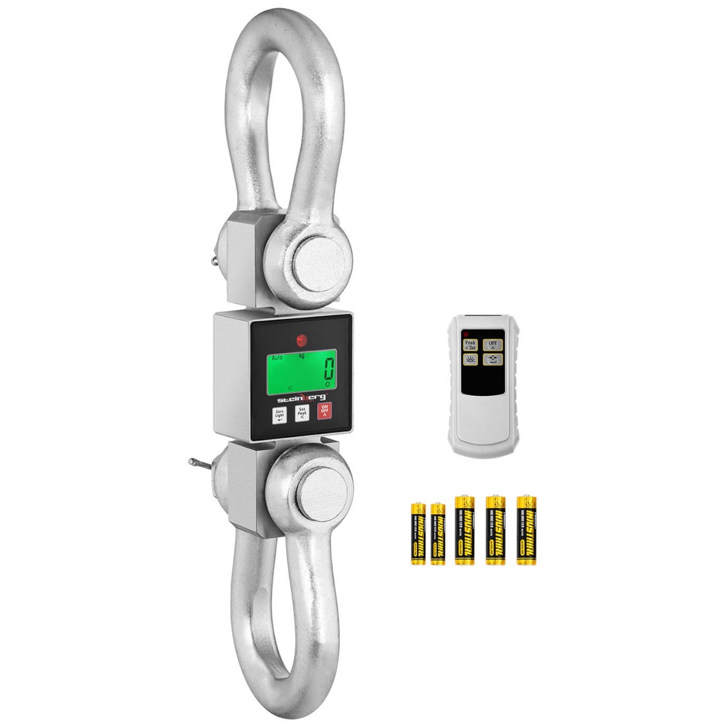 Utility Hooks – Suspended warehouse hook scale with LCD remote - Carlat