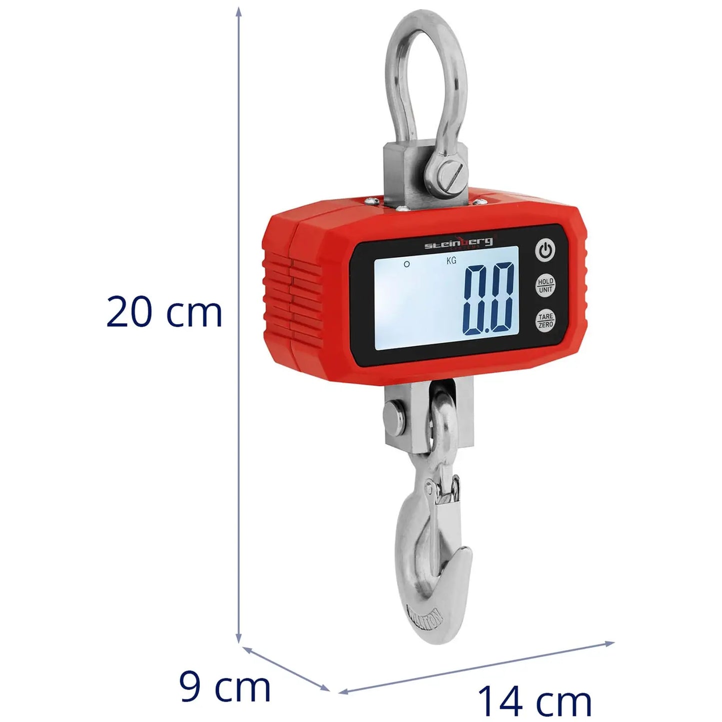 Utility Hooks – Suspended warehouse scale LCD 1000 kg / - Carlat