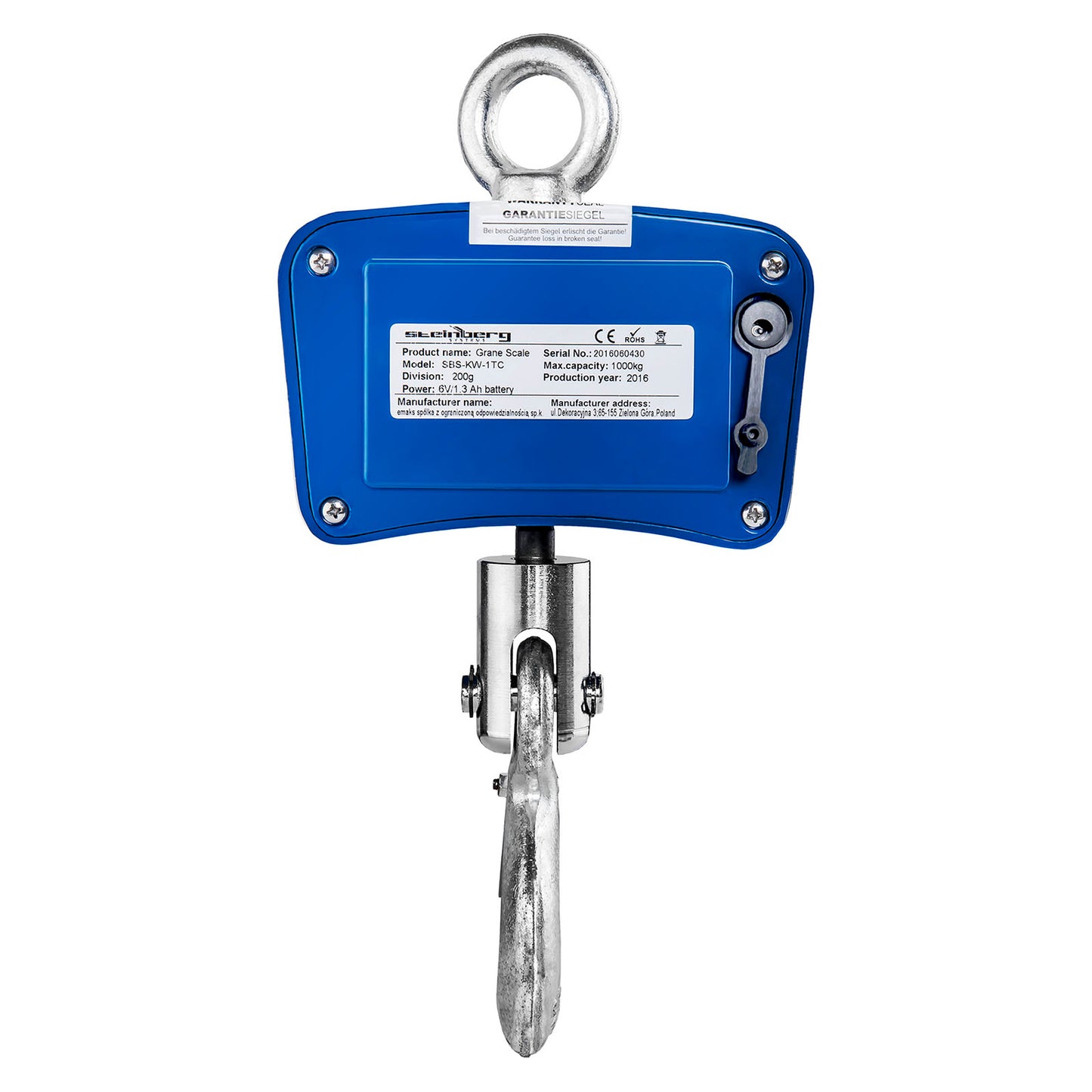 Utility Hooks – Waga hakowa powieszana do 1 Tony SBS-KW-1TC - Carlat