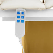 VITERBO cosmetic chair for SPA tattoo massage 150 kg - white and gold - Carlat