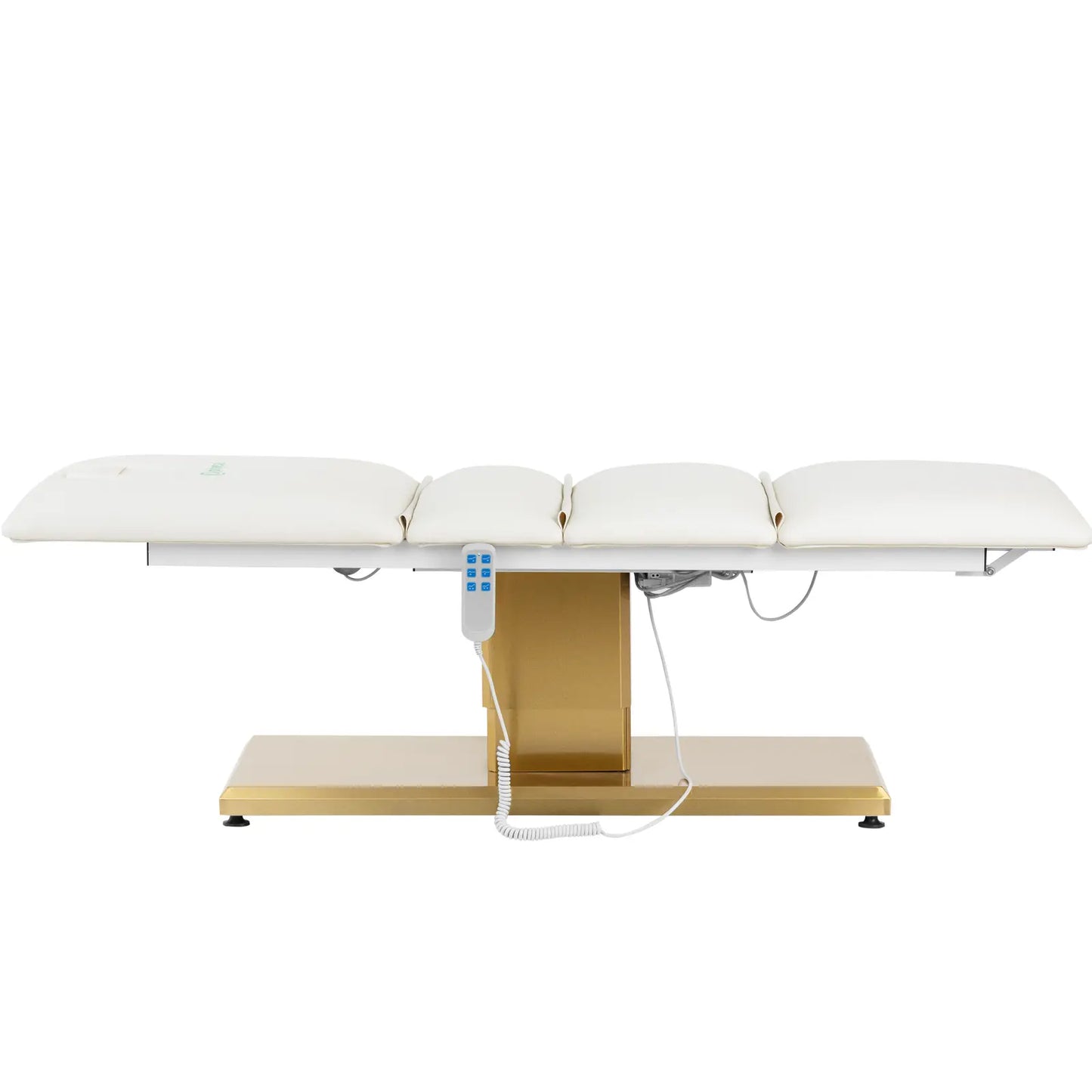 VITERBO cosmetic chair for SPA tattoo massage 150 kg - white and gold - Carlat