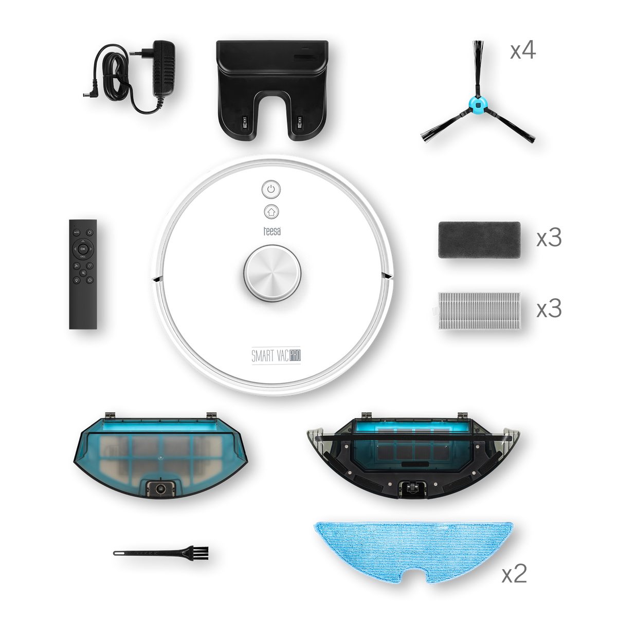 Vacuum Cleaners – TEESA SMART VAC PRO Cleaning Robot - Carlat