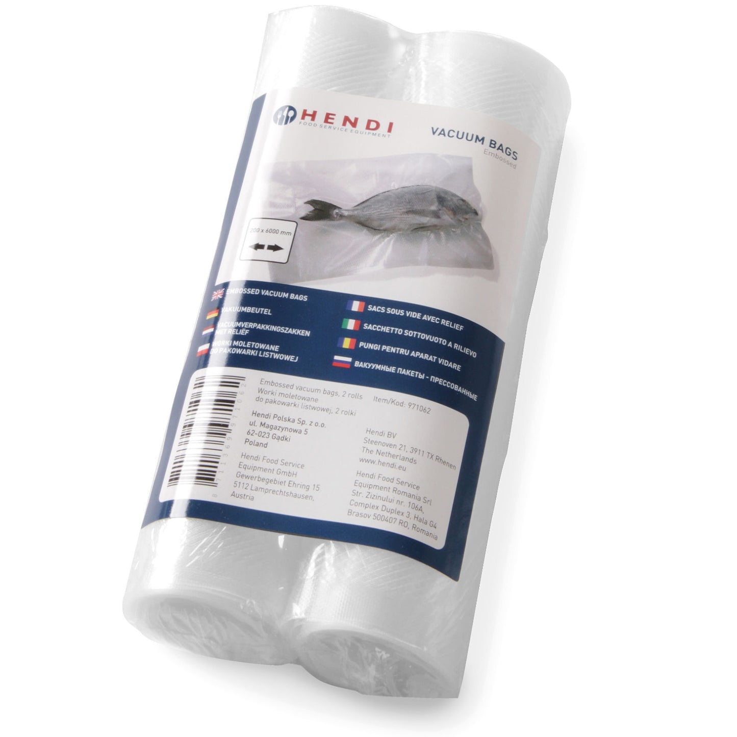 Vacuum Sealer Bags – Knurled vacuum bags for strip sealers - Carlat