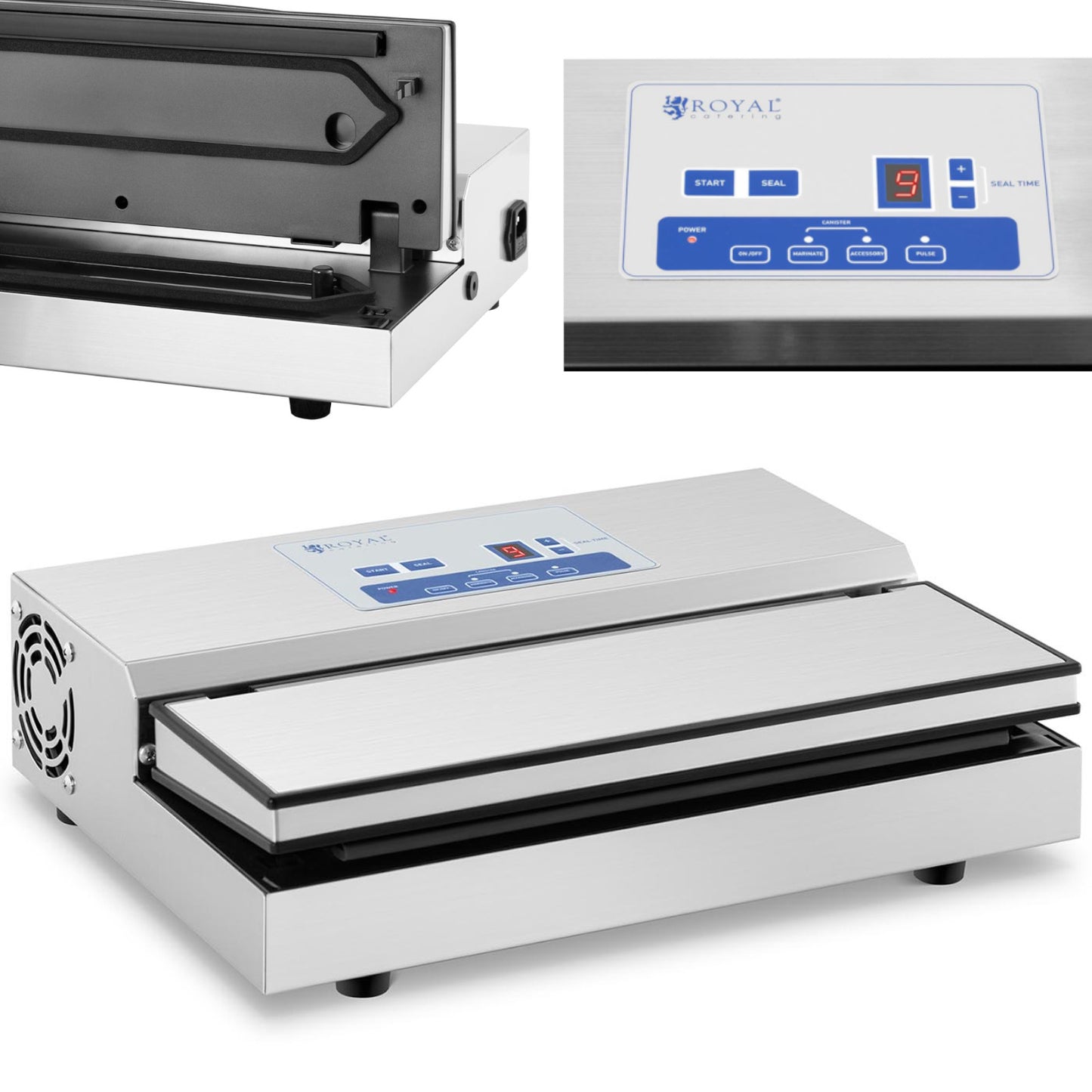 Vacuum Sealers – Strip vacuum packaging machine for food 31 - Carlat