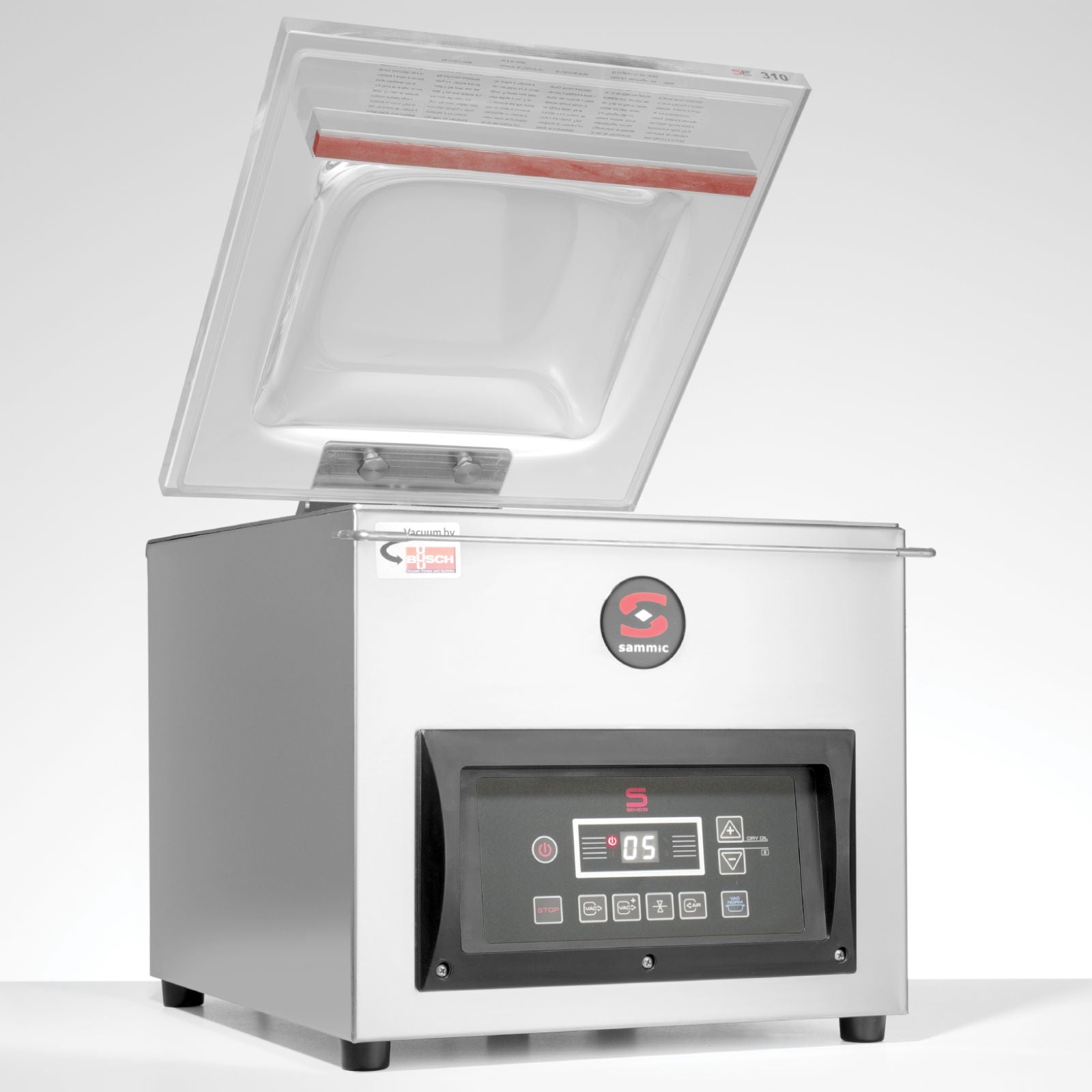 Vacuum packer for food SE-416 550 W 420 mm - Sammic 1140636 - Carlat