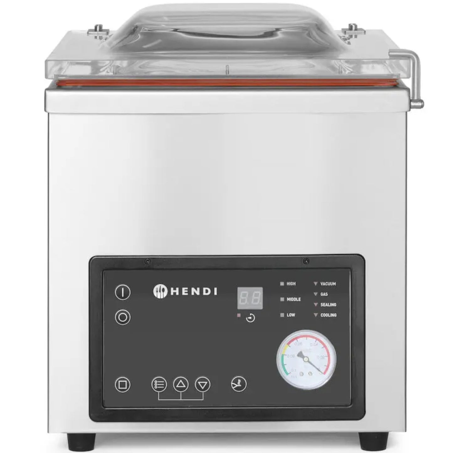 Vacuum packer for food chamber Profi Line for large portions 350mm 750W - Hendi 975275 - Carlat