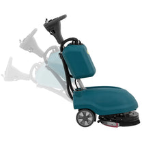 Vacuums – Battery-powered scrubber for cleaning floors 35 cm 7 - Carlat
