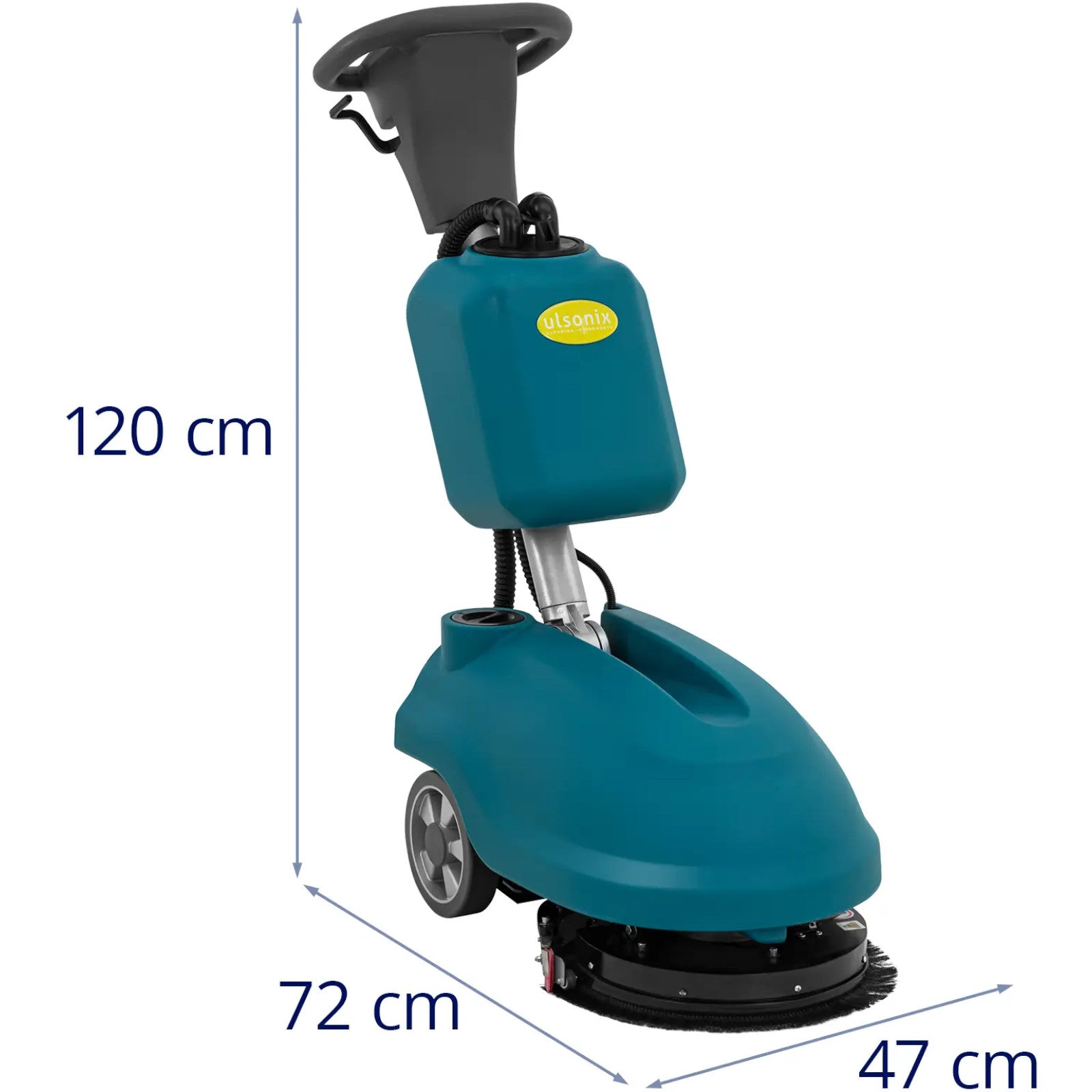 Vacuums – Battery-powered scrubber for cleaning floors 35 cm 7 - Carlat