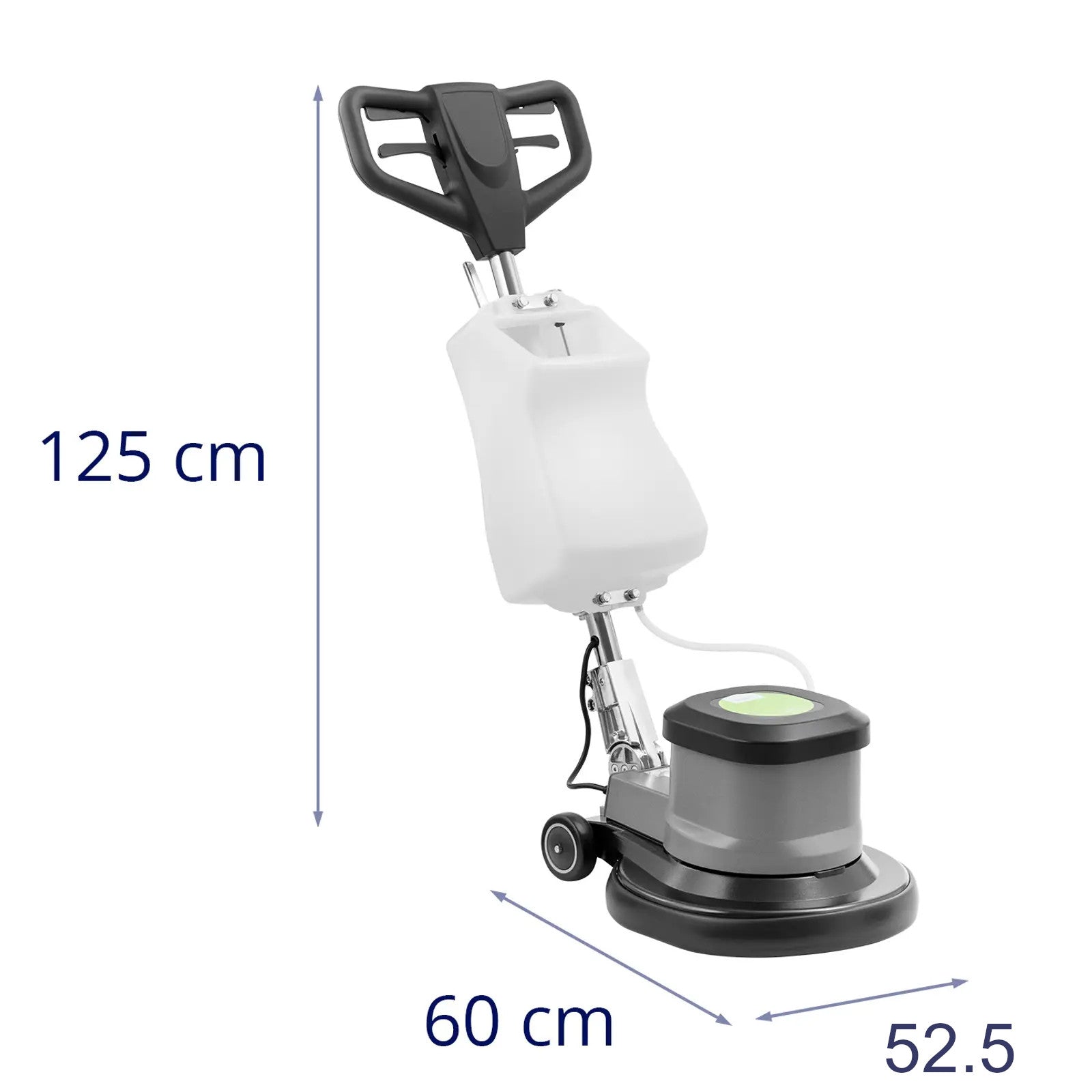 Vacuums – Electric scrubber dryer floor cleaning machine 17'' 5 - Carlat