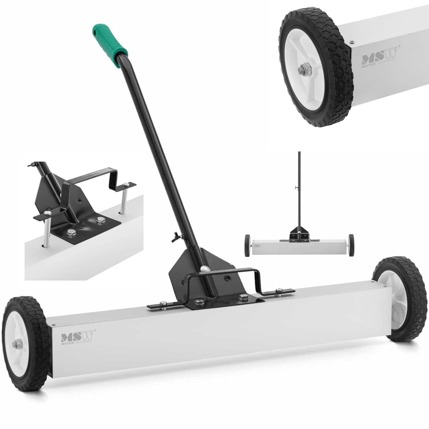 Vacuums – Magnetic sweeper broom for collecting nail filings on - Carlat