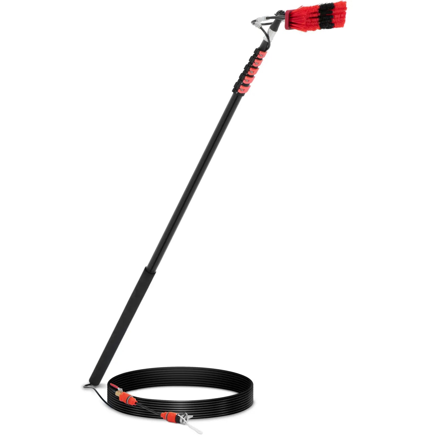 Vacuums – Telescopic brush with water connection for washing windows, - Carlat
