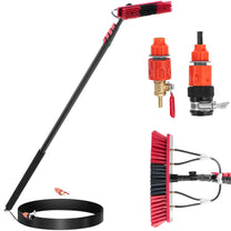Vacuums – Telescopic water washer brush with a hose for - Carlat