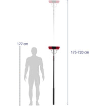 Vacuums – Telescopic water washer brush with a hose for - Carlat