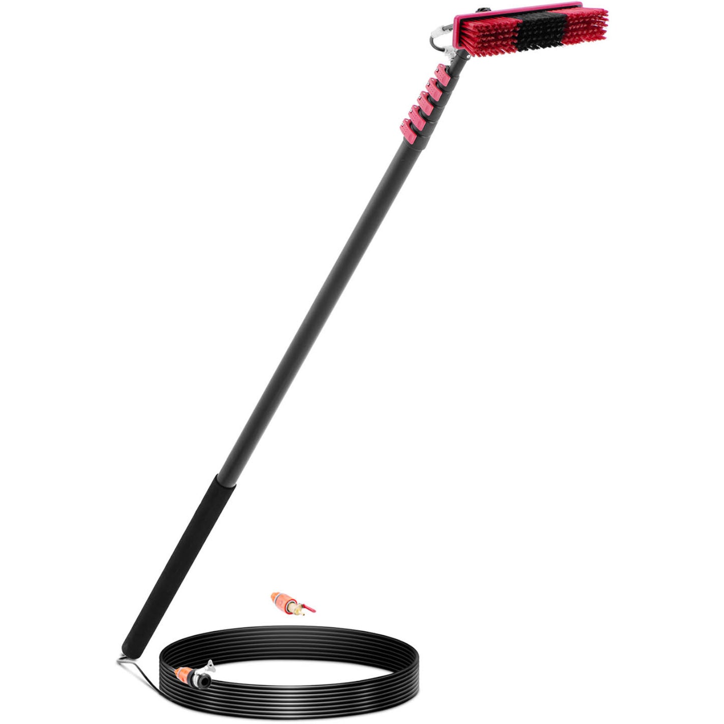 Vacuums – Telescopic water washer brush with a hose for - Carlat