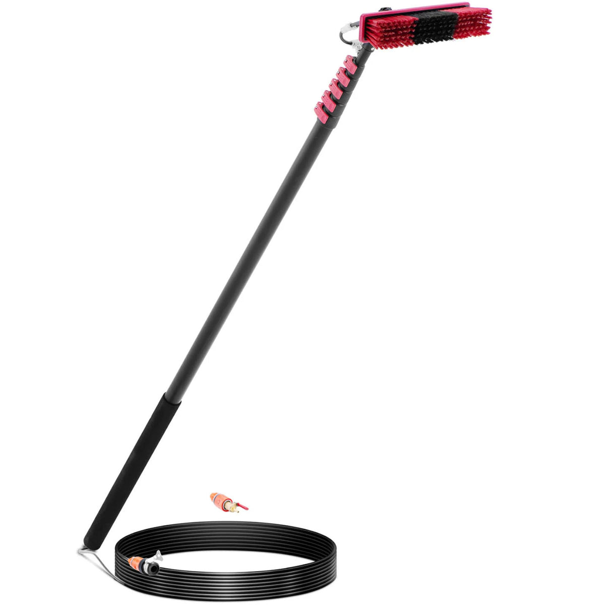 Vacuums – Telescopic water washer brush with a hose for - Carlat